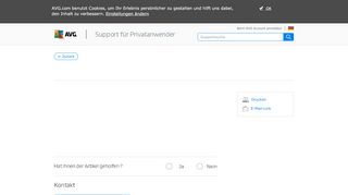 
                            5. Neuinstallation von AVG-Software | AVG Support