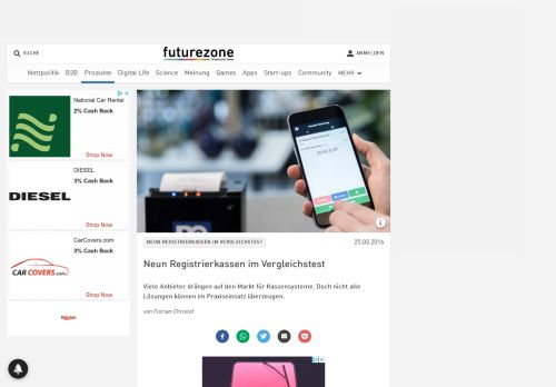 
                            8. Neun Registrierkassen im Vergleichstest | futurezone.at