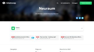 
                            6. Neuraum (München) – TicketSwap