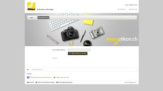 
                            6. Neuregistrierung - my.nikon.ch