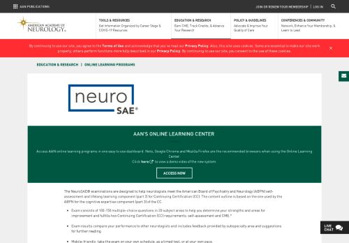 
                            11. NeuroSAE - American Academy of Neurology