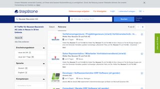 
                            12. Neusser Bauverein AG Jobs in Neuss - StepStone