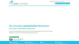 
                            11. neuste Bestzeiten - alsterrunning.de