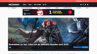 
                            5. Neverwinter im Test: Lohnt sich der MMORPG-Klassiker noch 2019?