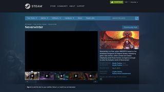 
                            10. Neverwinter on Steam