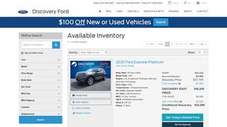 
                            12. New 2019-2019 Ford for sale in Altavista, VA - Discovery Ford