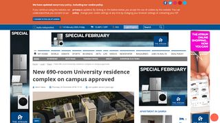 
                            10. New 690-room University residence complex on campus approved ...
