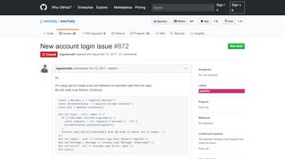 
                            10. New account login issue · Issue #872 · Chatie/wechaty · GitHub