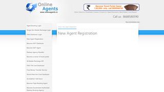 
                            8. New Agent Registration - OnlineAgents.in