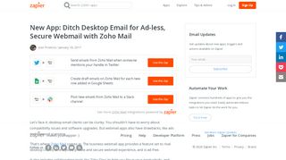 
                            13. New App: Ditch Desktop Email for Ad-less, Secure Webmail with ...