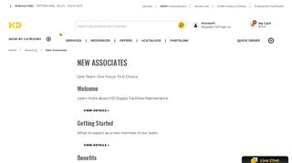 
                            6. New Associate Resources | HD Supply