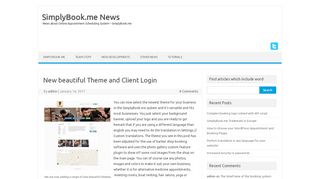 
                            9. New beautiful Theme and Client Login – SimplyBook.me News