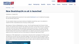 
                            12. New Boatshop24.co.uk is launched - British Marine Federation