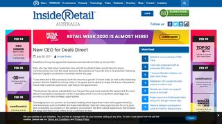 
                            10. New CEO for Deals Direct - Inside Retail