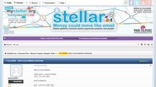 
                            1. NEW CLOUD MINING HASHZONE - myStellar.org