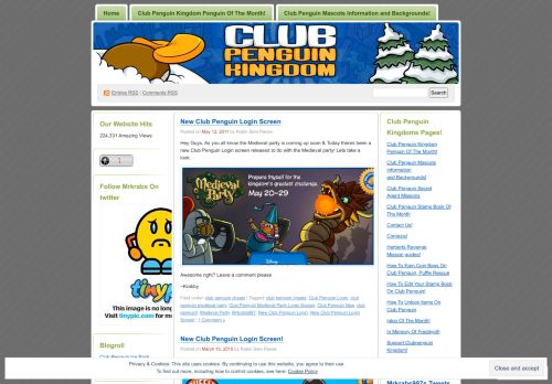 
                            5. New Club Penguin Login Screen | Club Penguin Cheats By Mrkrabs987