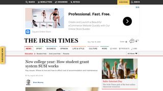 
                            8. New college year: How student grant system SUSI works - Irish Times