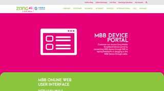 
                            3. New Device Portal - Zong