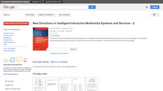 
                            12. New Directions in Intelligent Interactive Multimedia Systems and ...