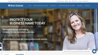 
                            1. New Domain – Domain registration for new Australian businesses