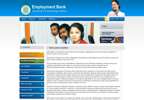 
                            3. New Enrolment Job Seeker - EMPLOYMENT BANK