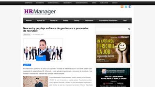 
                            12. New entry pe piața software de gestionare a proceselor de recrutare ...