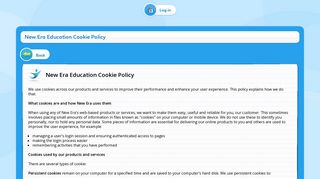 
                            11. New Era Education Cookie Policy - Benenden CE Primary School