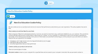 
                            9. New Era Education Cookie Policy - Penketh Primary School