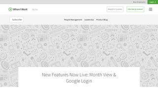 
                            8. New Features Now Live: Month View & Google Login - ...