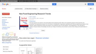 
                            6. New Food Engineering Research Trends