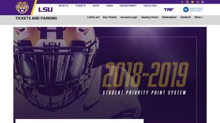 
                            13. NEW FOR 2018-19: LSU Student Priority Point System - LSUsports ...