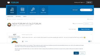 
                            8. New Forum vs Old Forum - General chat - Frog Community ...