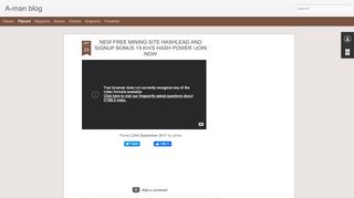 
                            6. new free mining site hashlead and signup bonus 15 kh/s ... - A-man blog