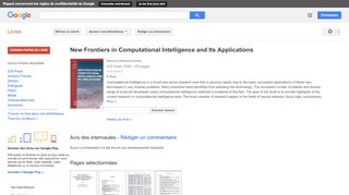 
                            7. New Frontiers in Computational Intelligence and Its Applications