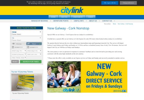 
                            13. New Galway - Cork Nonstop | Citylink