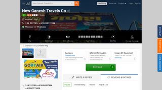 
                            12. New Ganesh Travels Co, Nayapura - Travel Agents in Kota-Rajasthan ...
