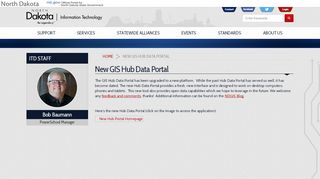 
                            3. New GIS Hub Data Portal | North Dakota ITD