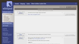 
                            11. New Golden Casket Site - Shopping - On the web - Whirlpool Forums