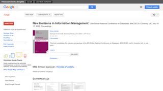 
                            9. New Horizons in Information Management: 20th British National ... - Google-teoshaun tulos