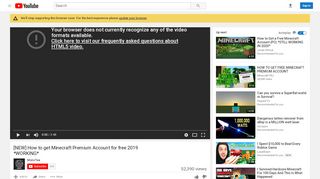 
                            13. [NEW] How to get Minecraft Premium Account for free 2019 ... - YouTube