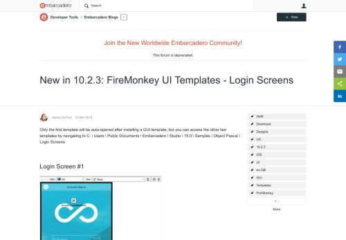 
                            10. New in 10.2.3: FireMonkey UI Templates - Login Screens - Blog ...