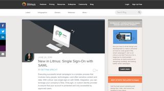 
                            11. New in Litmus: Single Sign-On with SAML – Litmus ...