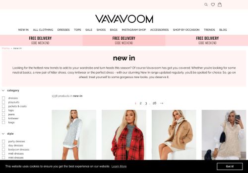 
                            1. New In Online Shopping | Vavavoom.ie
