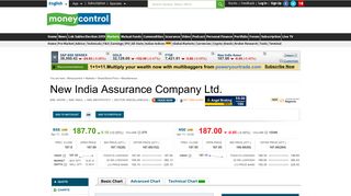 
                            12. New India Assurance Company Ltd. Stock Price, Share Price, Live ...