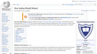 
                            9. New Indian Model School - Wikipedia