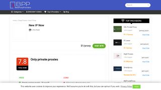 
                            6. New IP Now - Reviews & Discounts Codes | BestProxyProviders