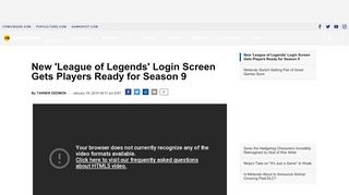 
                            4. New 'League of Legends' Login Screen Gets Players Ready for ...