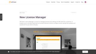 
                            8. New License Manager | eM Client