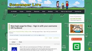 
                            10. New login page for Ebay - Sign in with your username OR Facebook ...