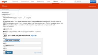 
                            9. New management UI login | Apigee Docs